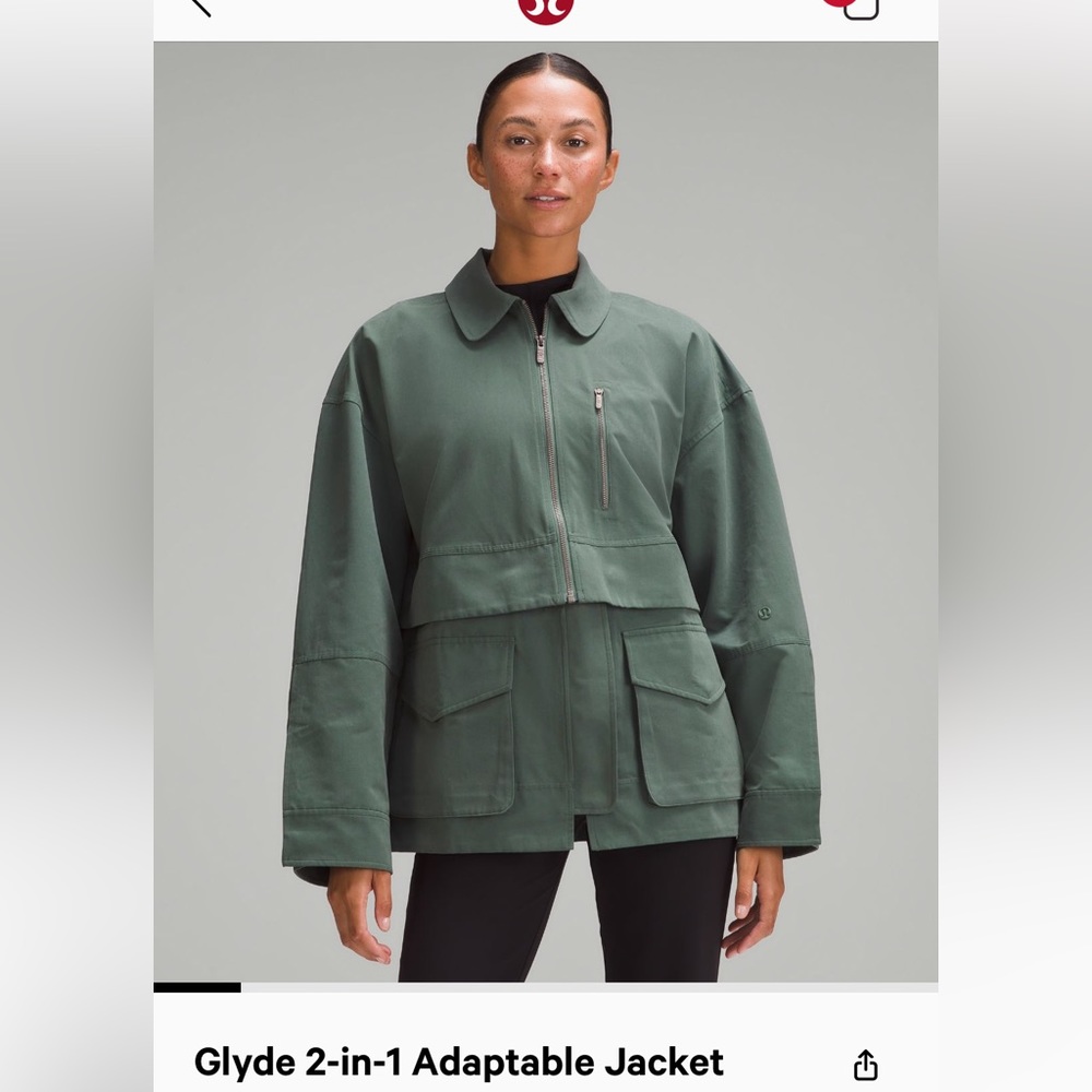 Lululemon Glyde 2-in1 Adaptable jacket